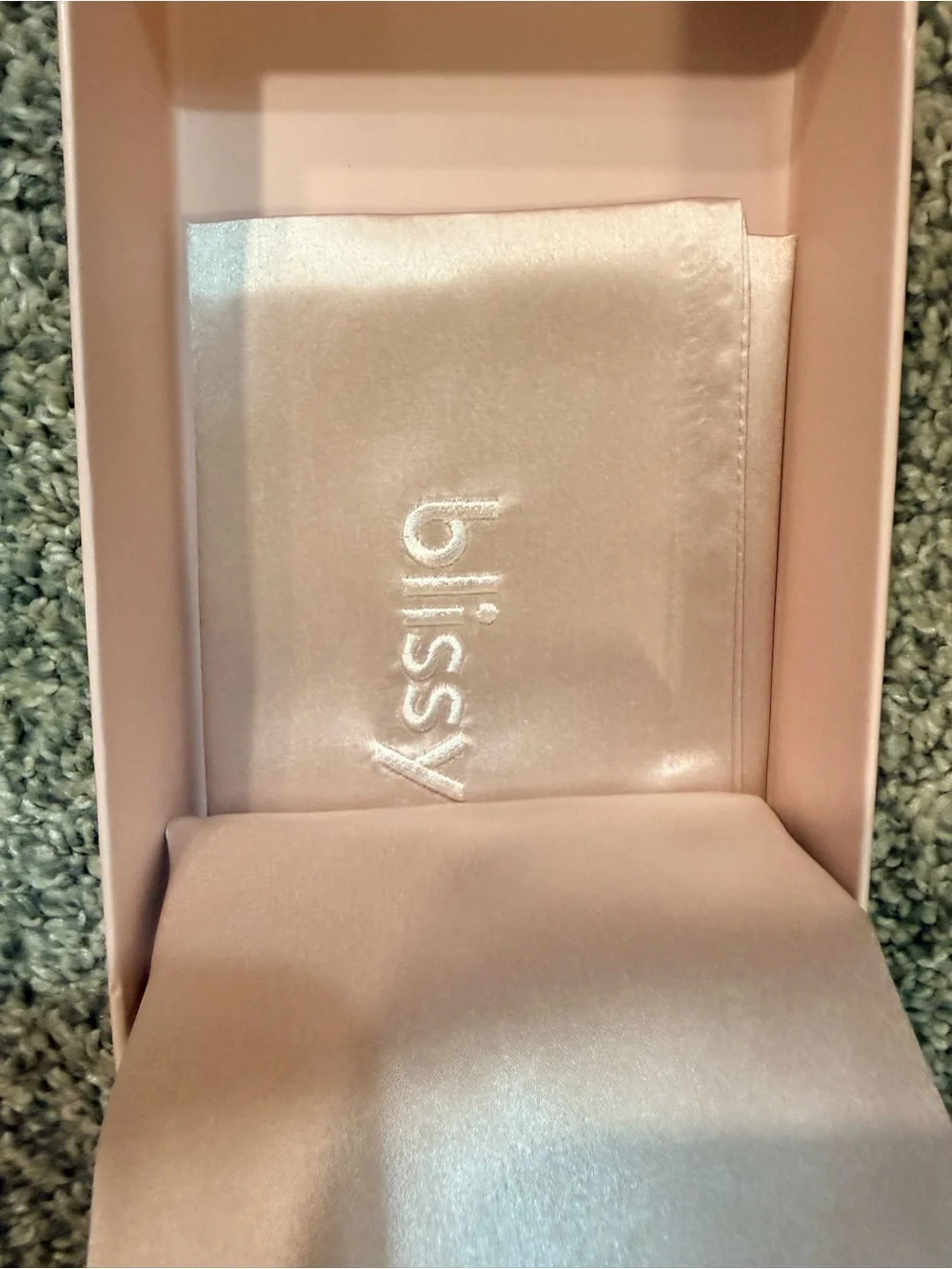 Blissy - 100% Mulberry Silk Pillowcase - Blush Pink